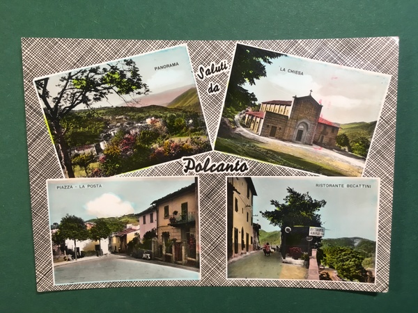 Cartolina Saluti da Polcanto - 1963