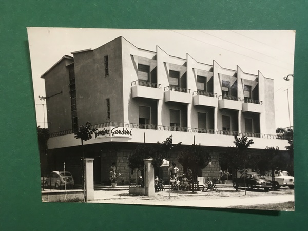 Cartolina Pensione Gandini - Via Manzoni - 1925