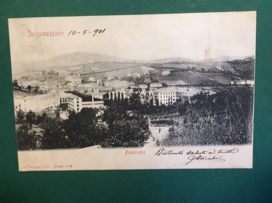Cartolina Salsomaggiore - Panorama - 1901