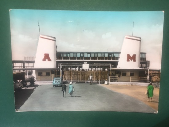 Cartolina Fregene - Stabilimento La Nave - 1962