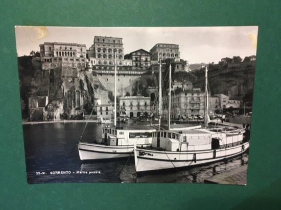 Cartolina Sorrento -Marina Piccola - 1960ca.