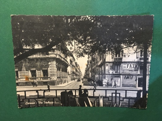 Cartolina Catania - Via Umberto I - 1953