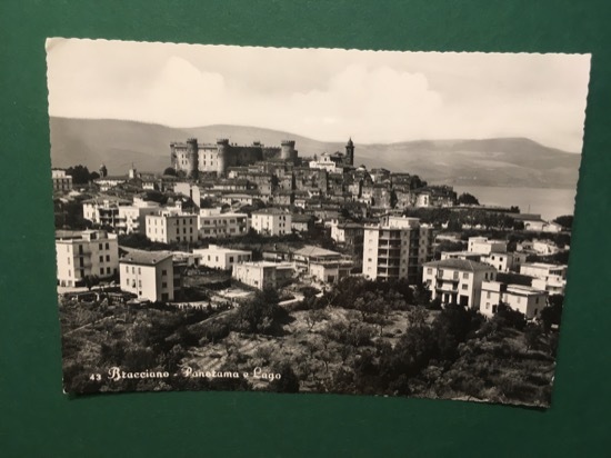 Cartolina Bracciano - Panorama E Lago - 1960ca.