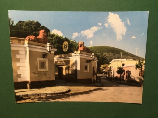 Cartolina Porto D'Ischia - Ingresso Stabilimento Balneare Militare - 1965ca.