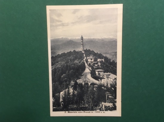 Cartolina S.Maurizio Sopra Brunate m.1000 s.m. - 1947