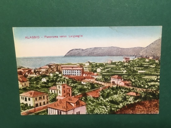 Cartolina Alassio - Panorama Verso Laigueglia - 1930ca.