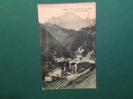 Cartolina Cadore - Monte Antelao m.3263 - Visto Da Vallesina …