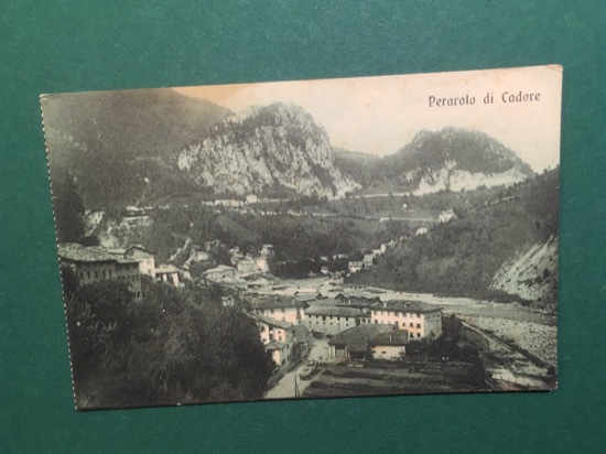 Cartolina Perarolo Di Cadore - 1920ca.