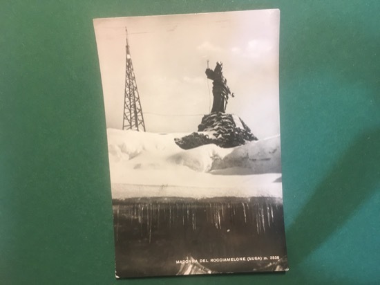 Cartolina Madonna Del Rocciamelone - 1957