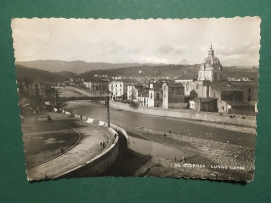 Cartolina Cosenza - Lungo Catri - 1941