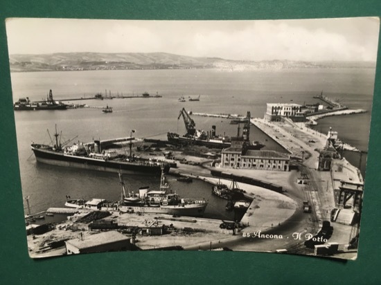 Cartolina Ancona - Il Porto - 1961