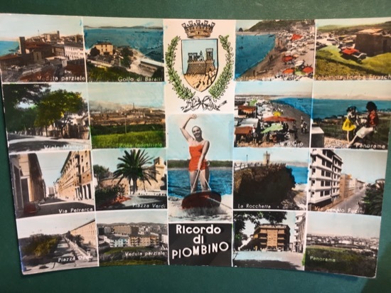 Cartolina Ricordi Di Piombino - Panorama - Golfo Baratti - …