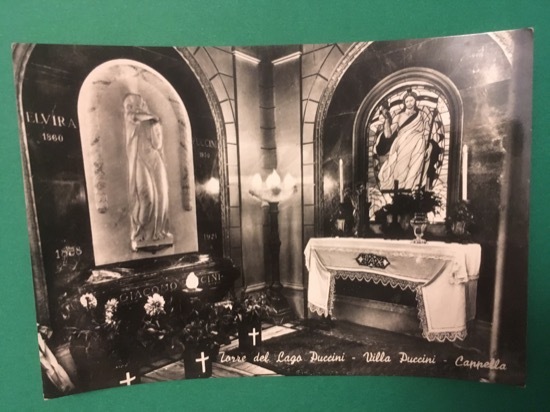 Cartolina Torre Del Lago Puccini - Villa Puccini - Cappella …