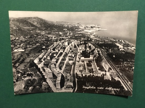 Cartolina Parghelia - Vista Dall'Aereo - 1954