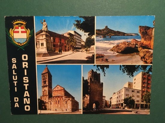 Cartolina Saluti Da Orstano - 1975 Ca.