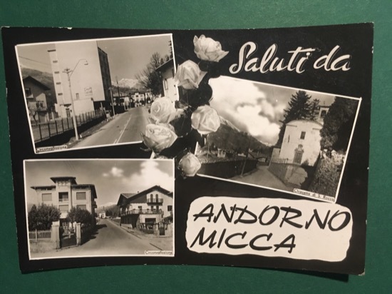 Cartolina Saluti Da Andorno Micca - 1969