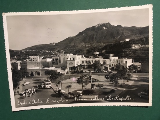 Cartolina Isola D'ischia - Panorama Dall'hotel La Reginella - Lacco …