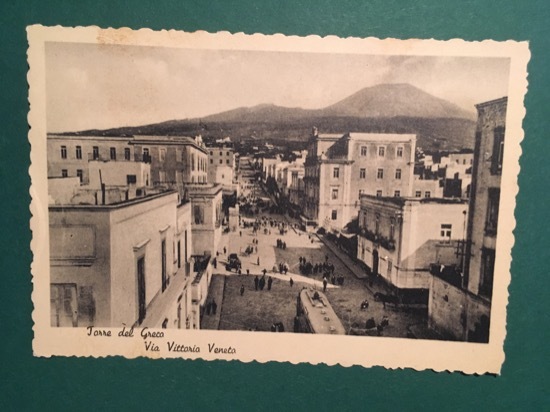 Cartolina Torre Del Greco - Via Vittorio Veneto - 1930 …