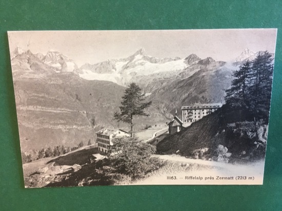 Cartolina Riffelalp Pres Zermatt - 1920 ca.