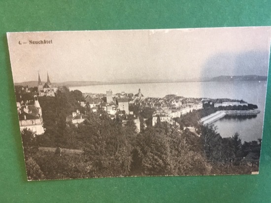 Cartolina NeuChatel - 1920 ca.