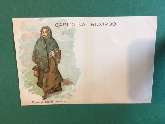 Cartolina Cartolina Ricordo - Sposa Di Loreto - 1960 ca.