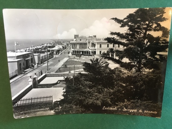 Cartolina Ladispoli - Spiaggia Di Ponente - 1954