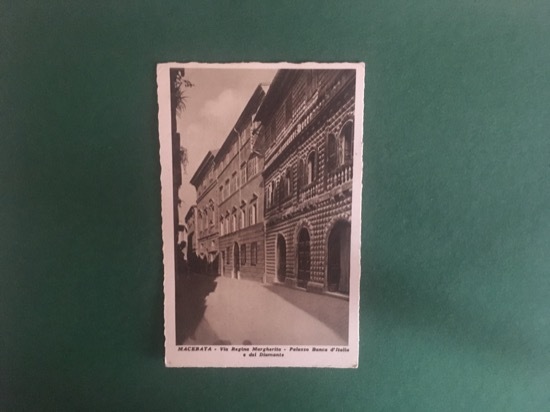 Cartoline Macerata - Via Regina Margherita - Palazzo D'italia - …