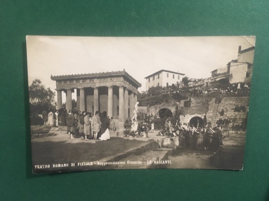 Cartolina Teatro Romano Di Fiesole - Rappresentazioni Classiche - 1950 …