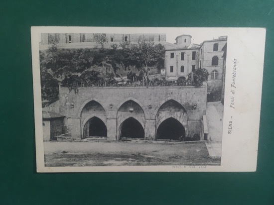 Cartolina Siena - Fonti Di Fontebranda - 1910 ca.