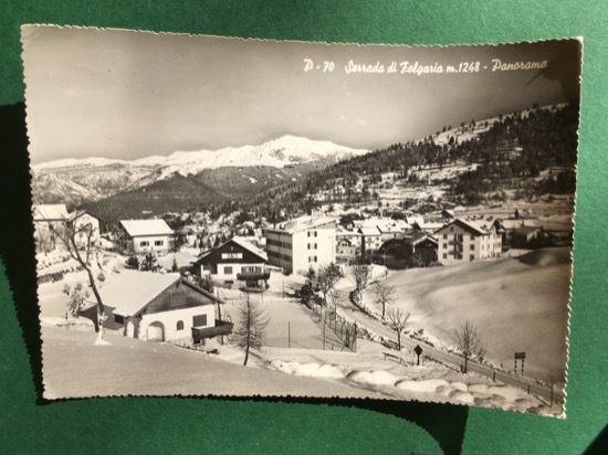 Cartolina Serrada Di Folgoria m.1248 - Panorama - 1961