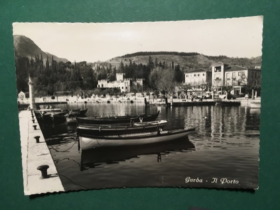 Cartolina Garda - Il Porto - 1960 ca.