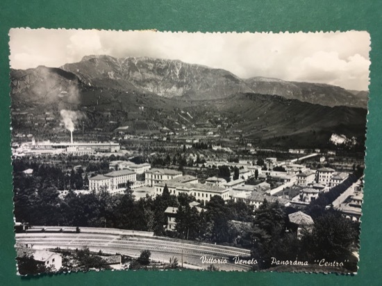 Cartolina Vittorio Veneto - Panorama - Centro - 1950