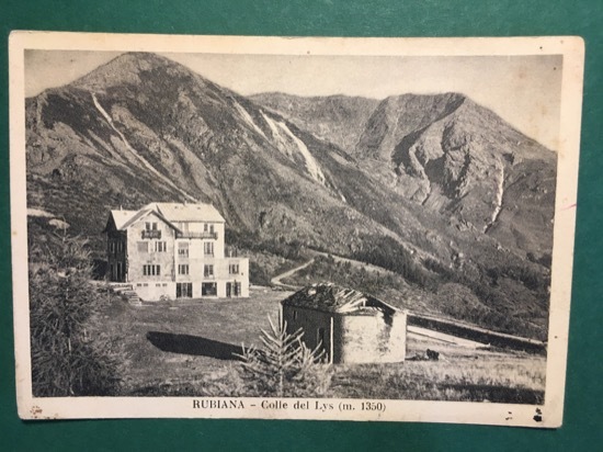 Cartolina Rubiana - Colle Del Lus - m.1350 - 1949