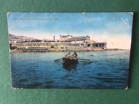 Cartoline Genova - Lido D'Albaro Veduto Dal Mare - 1965 …