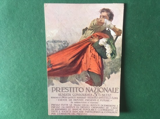 Cartoline Prestito Nazionale Rendita Consolidata 5% - Netto - 1915 …