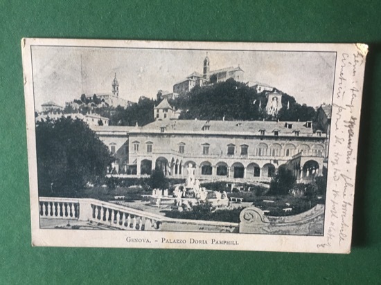 Cartoline Genova - Palazzo Doria Pamphili - 1902
