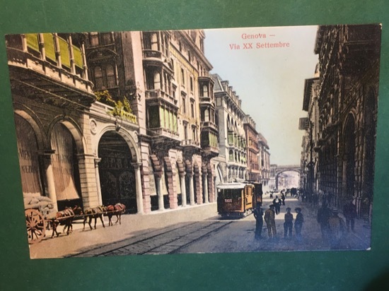 Cartoline Genova - Via XX Settembre - 1910 ca.