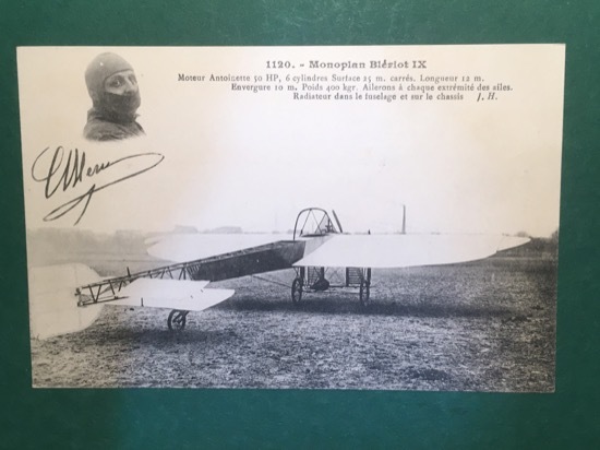 Cartolina 1120 Monoplan Bleriot XI - Moteur Antoniette 50hp - …