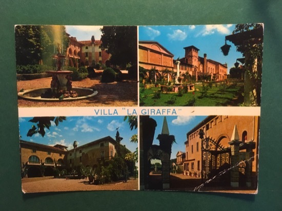 Cartolina Villa La Giraffa - Mantova - 1974