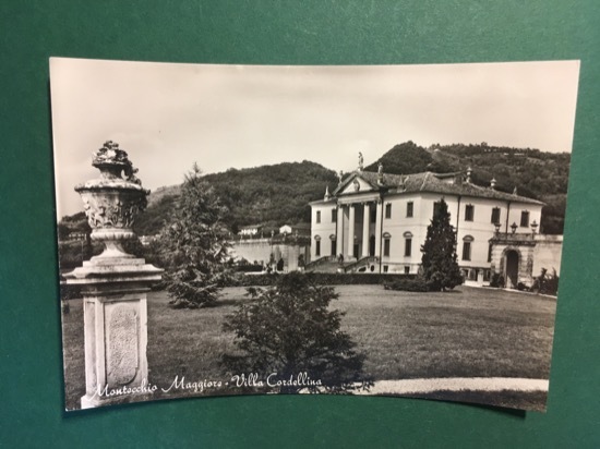 Cartolina Montecchio Maggiore - Villa Cardellina - 1960 ca.