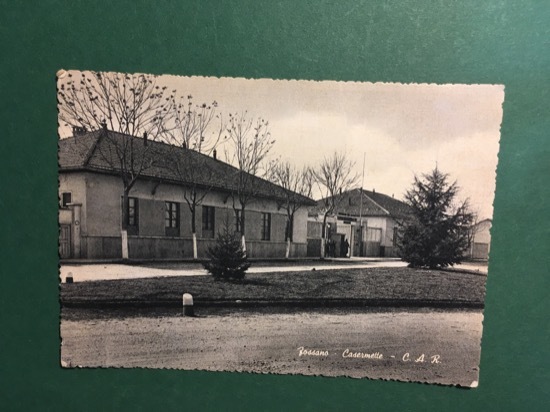 Cartolina Fossano - Casermette - C.A.R. - 1959