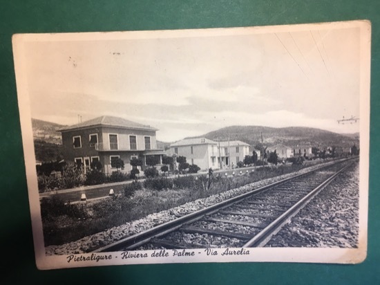 Cartolina Pietraligure - Riviera Delle Palme - Via Aurelia - …