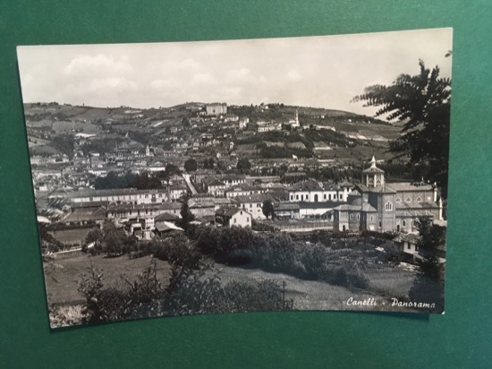 Cartolina Canelli - Panorama - 1950