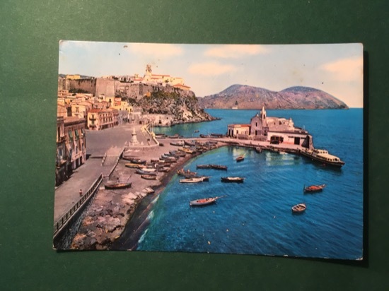 Cartolina Lipari - Marina Corta - 1965 ca.