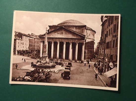 Cartolina Roma - Pantheon - 1955 ca.