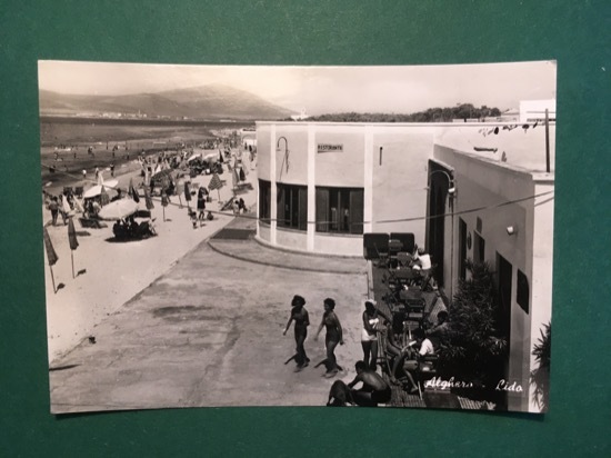 Cartolina Alghero - Lido - 1964 ca.