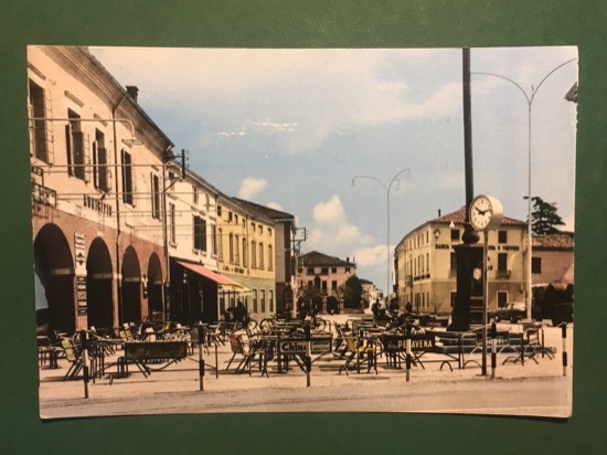 Cartolina Conselve - Piazza XX Settembre - 1965 ca.