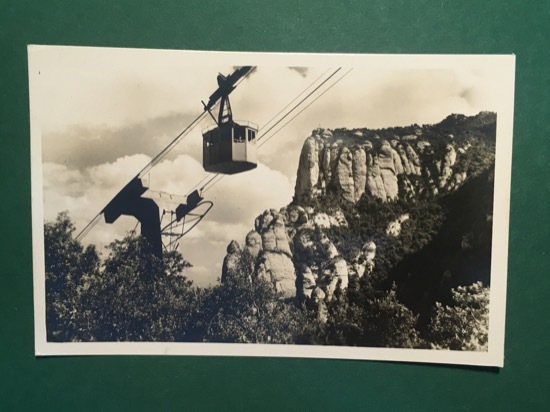 Cartolina Montserrat - Aereo Desde El Rio Llobregat - 1994 …