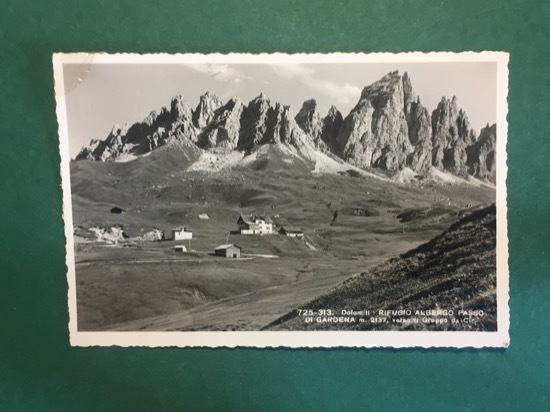 Cartolina Dolomiti - Rifugio Albergo Passo Di Gardena - 1950 …