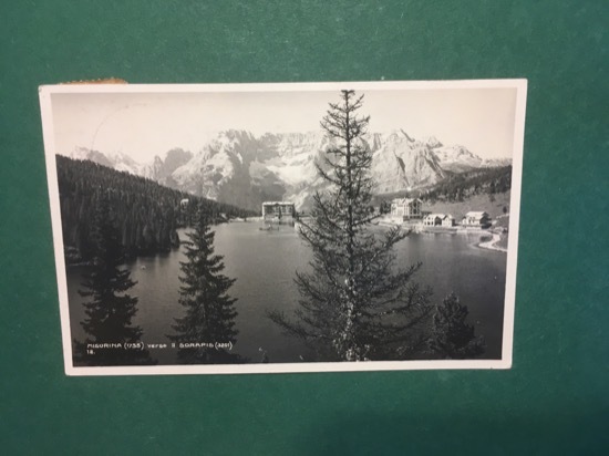 Cartolina Misurina - Verso Il Sorapis - 1928